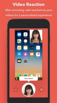 Thêm phần phản ứng với video