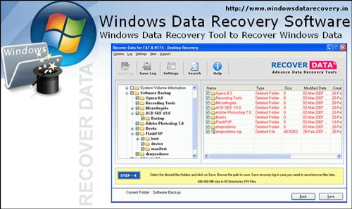 Recover Deleted Data