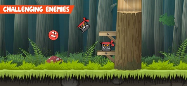Phiêu lưu cùng bóng đỏ, chống lại kẻ thù độc ác trong game Red Ball 4