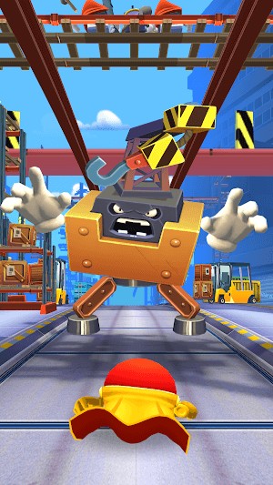 Điều khiển siêu anh hùng bóng đỏ chạy và tấn công các tay sai hình vuông trong game Red Ball Super Run