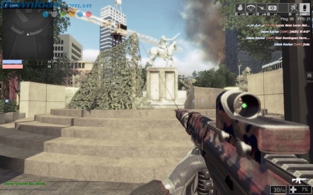 Kho vũ khí tối tân, đa dạng