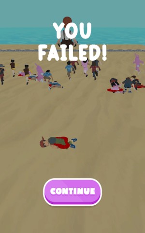 Đừng di chuyển khi nhân vật quay đầu lại, nếu không bạn sẽ chết