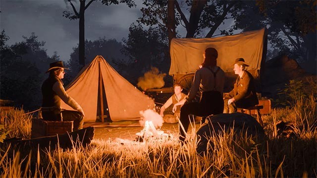 Red Rust Pioneers là game sinh tồn khám phá miền Tây trong nhóm 4 người