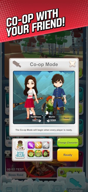 Chiến đấu co-op với bạn bè