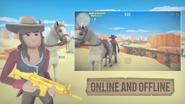 Red West Royale có cả chế độ chiến đấu online và offline