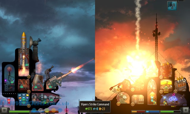 Game chiến đấu bảo vệ tòa tháp Redcon