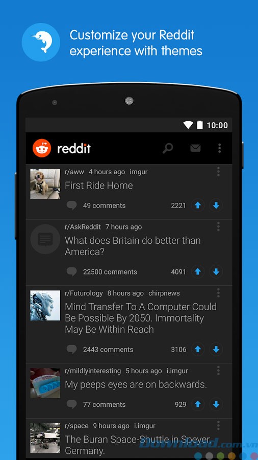 Tùy chỉnh trải nghiệm với theme