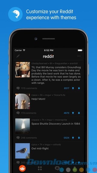Tùy biến bằng theme