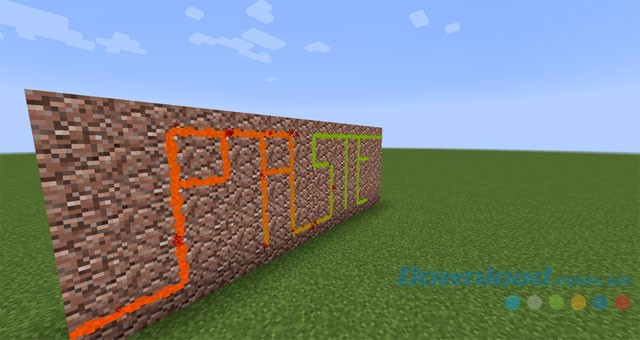 Đi dây redstone linh hoạt