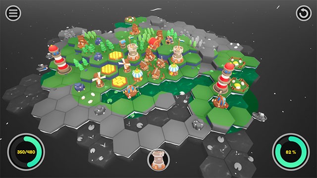 Lối chơi mô phỏng kết hợp chiến thuật trong Reefland game