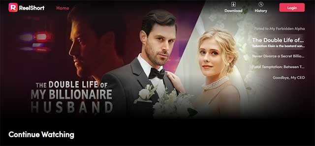 ReelShort là một dịch vụ phát video ngắn giống Tik Tok