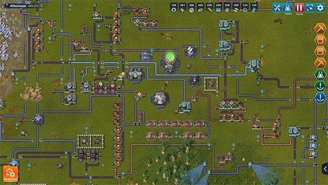 Xây dựng thành phố tự động hóa trên hành tinh xa lạ trong khi chơi ReFactory