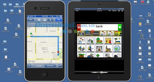 Hiển thị màn hình điện thoại theo thời gian thực