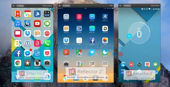Hiển thị nhiều thiết bị