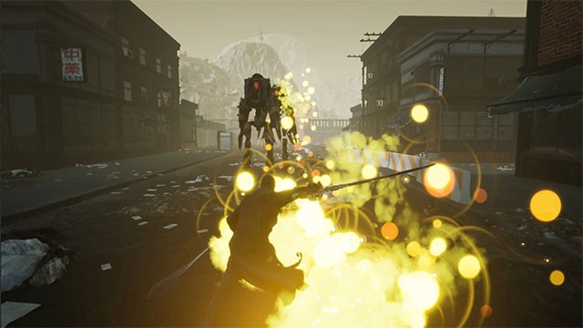 Gameplay kết hợp phiêu lưu thế giới mở với chặt chém đẫm máu