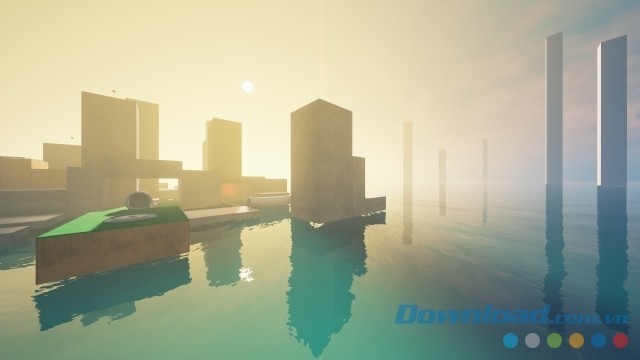 Thưởng thức đồ họa tuyệt đẹp của game phiêu lưu Refunct cho máy tính, Mac và Linux