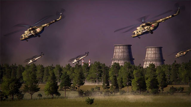 Kêu gọi yểm trợ từ máy bay chiến đấu để làm chủ chiến trường trong game Regiments