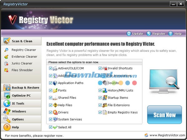 Registry Victor