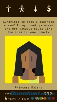 Game thẻ bài Reigns cho Android