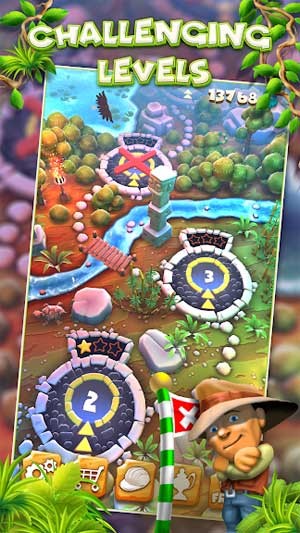 Relic Looter có hệ thống bàn chơi đầy thách thức