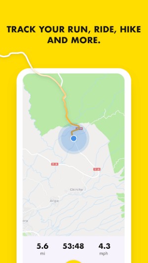 Theo dõi bạn chạy, đạp xe,đi bộ...