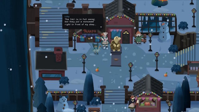 Relocat là game phiêu lưu chủ đề lễ hội ấp cúng