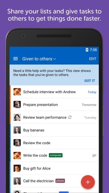 Chia sẻ công việc cần làm với nhiều người thông qua Remember The Milk