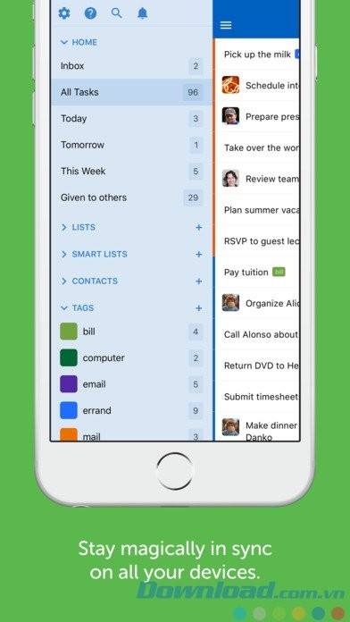 Đồng bộ dữ liệu