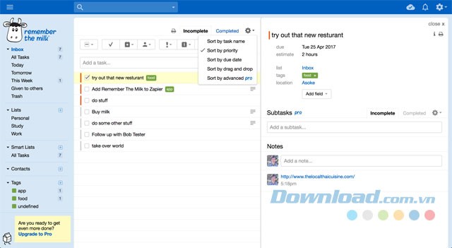 Quản lý nhiệm vụ và công việc