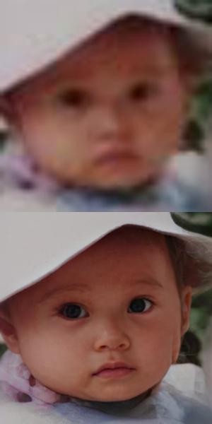 Làm nét từng khuôn mặt trong ảnh