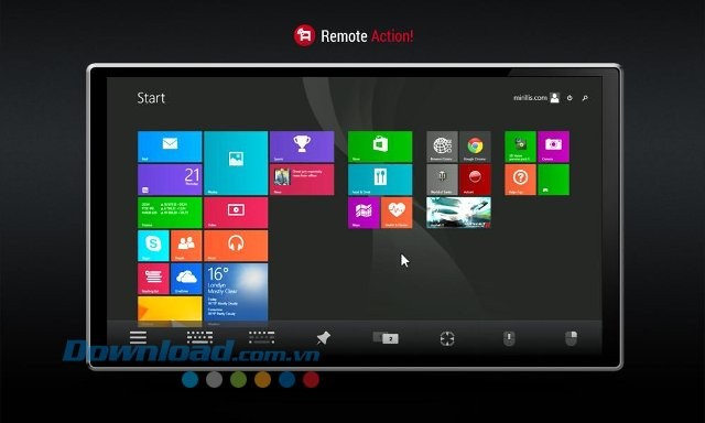 Quản lý ứng dụng trên PC bằng Android với Remote Action!