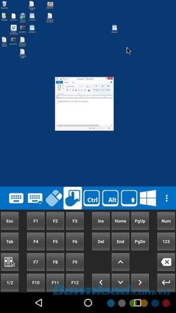 Ứng dụng hỗ trợ quản lý máy tính từ xa bằng điện thoại Android