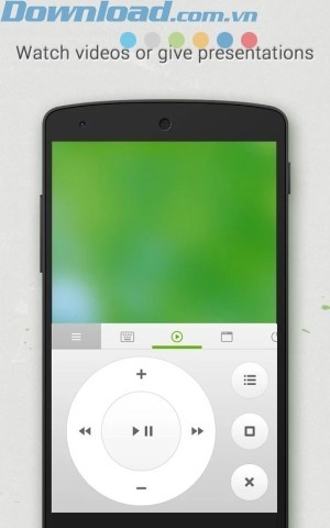 Có thể sử dụng để xem video hoặc thuyết trình