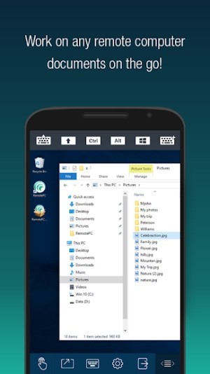 Làm việc với bất kỳ tài liệu nào trên máy tính bằng điện thoại