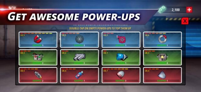 Nhận power-up để tạo lợi thế cho mình trong cuộc đua