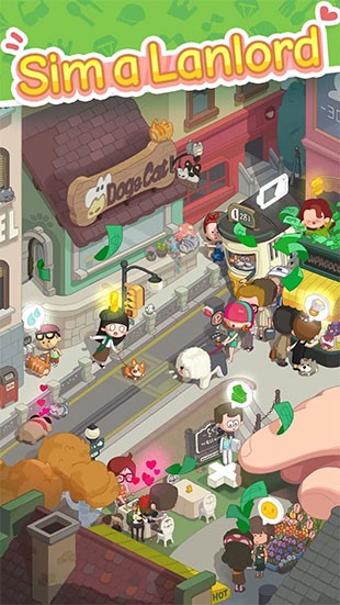 Xây dựng cộng đồng thú vị trong Rent Please! - Landlord Sim