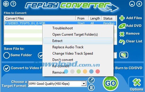 Replay Converter