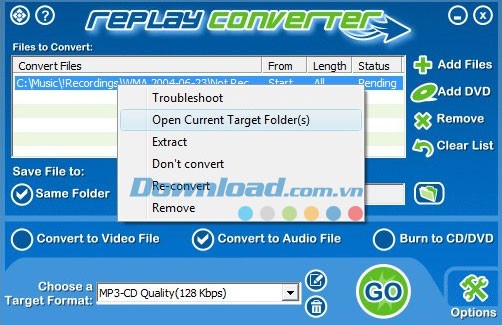 Replay Converter