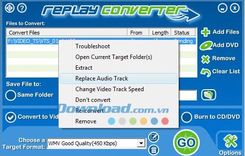 Replay Converter