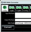 RER M4A Converter 3.7.1 - Convert Video to M4A