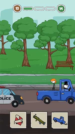 Mỗi level có 2 hoặc 3 lựa chọn để bạn quyết định