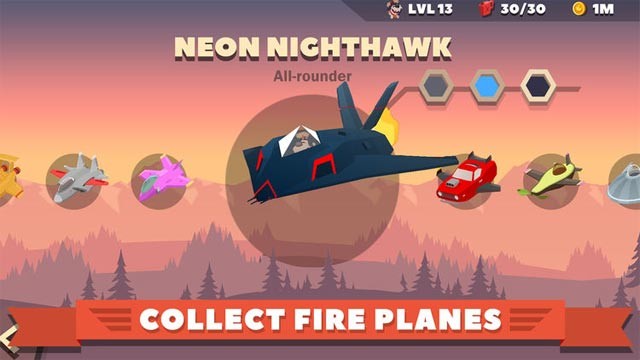 Mở khóa hơn 16 loại máy bay và nâng cấp chúng để tăng sức chứa nước