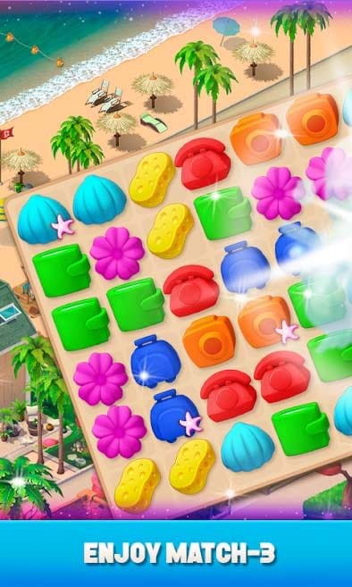 Hoàn thành các câu đố match-3 thách thức và thú vị