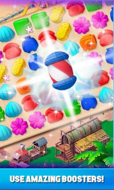 Ghép nối từ 4 item giống nhau trở lên để nhận booster hữu ích