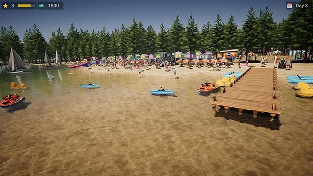 Gây dựng đế chế du lịch 5 sao là mục tiêu cuối cùng của Resort Manager