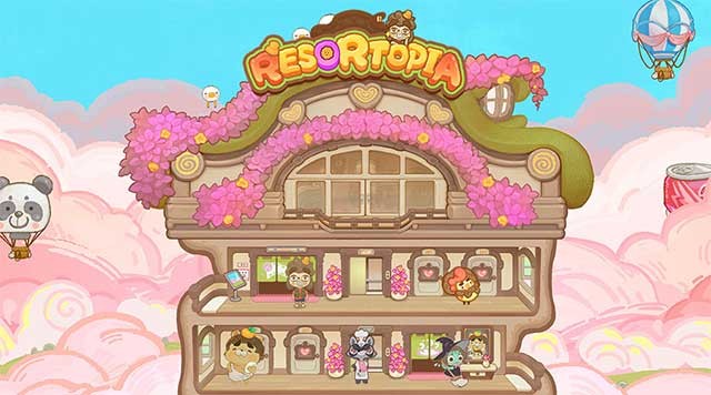 Resortopia là game mô phỏng quản lý khu nghỉ dưỡng dễ thương