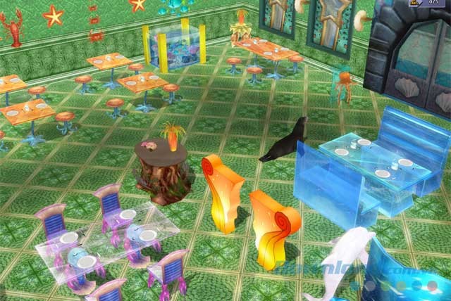 Thiết kế nhà hàng theo nhiều phong cách