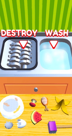 Rửa bát và loại bỏ rác thải