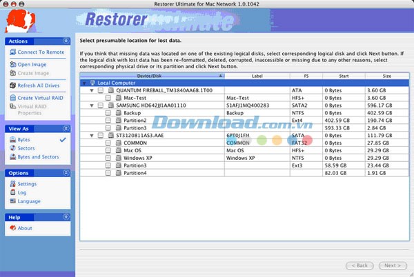 Restorer Ultimate cho Mac