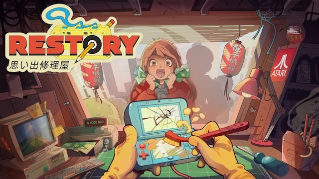 ReStory là game mô phỏng sửa chữa điện tử bối cảnh Nhật Bản